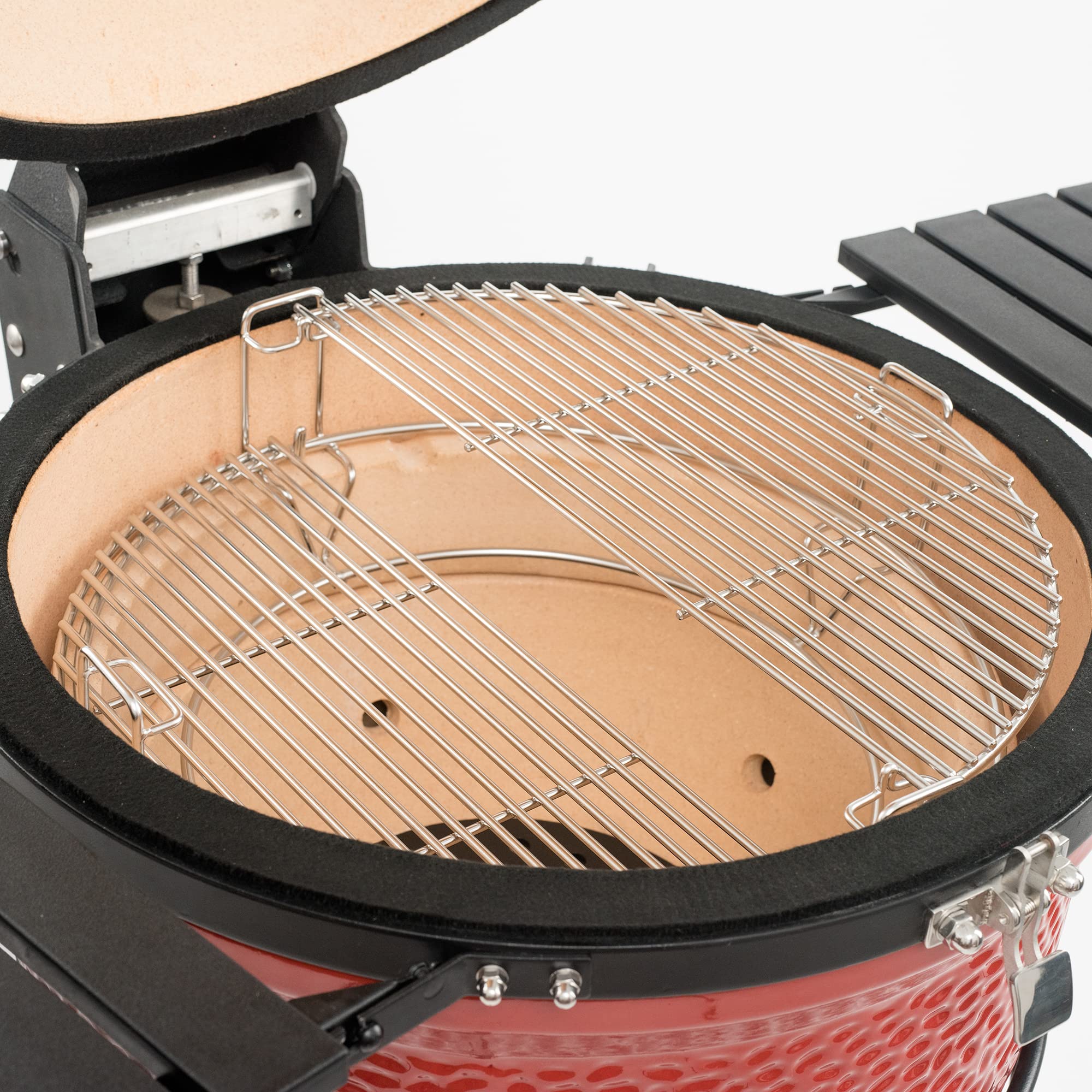 Kamado Joe Classic Joe Half Moon Cooking Grate | 304 Stainless Steel