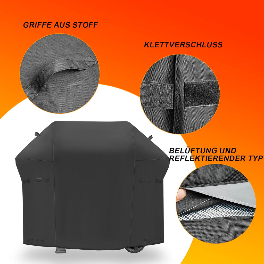52 Inch Waterproof Grill Cover for Weber Spirit II 200/300