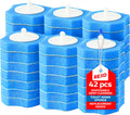 REXO 42-Pack Disposable Toilet Brush Refills – Hygienic Cleaning Heads