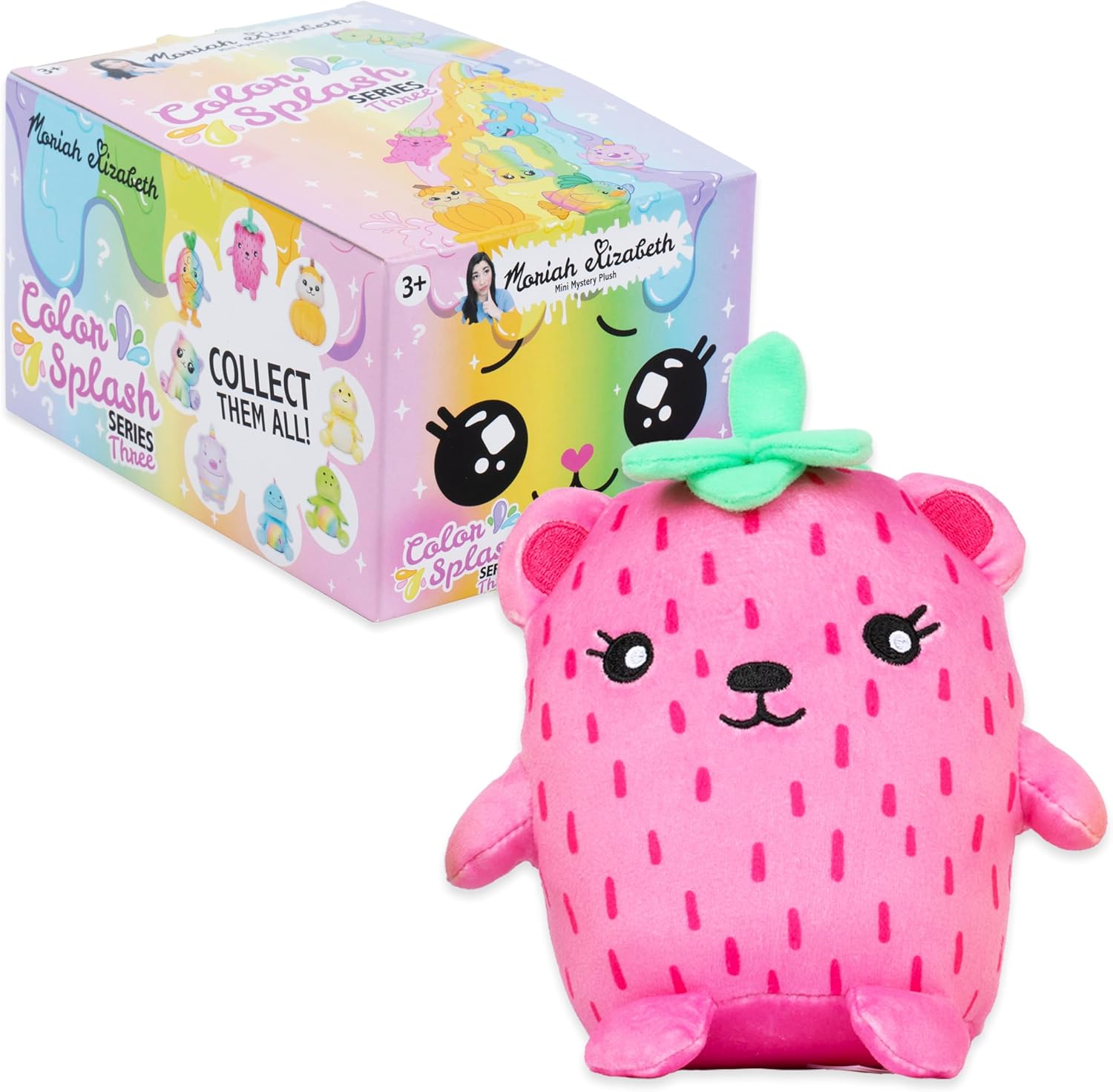 Moriah Elizabeth Series 3 Mystery Plush – 6” Colour Splash Toy