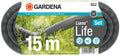 Gardena Liano Life Textile Garden Hose | 15m, 1/2 Inch, Kink-Free