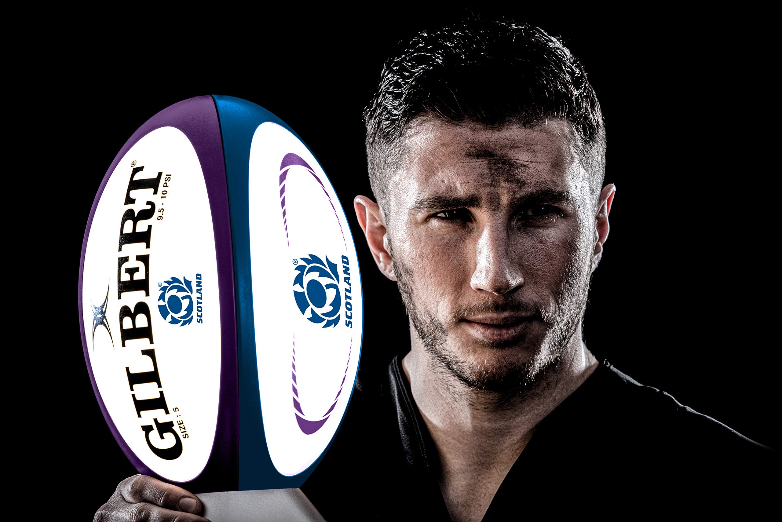 Globall Scotland Rugby Ball Night Light – Official Gilbert Licensed Lamp