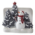 Whistler Snowman Toothbrush Holder – SKL Home Dove Gray Bathroom Decor
