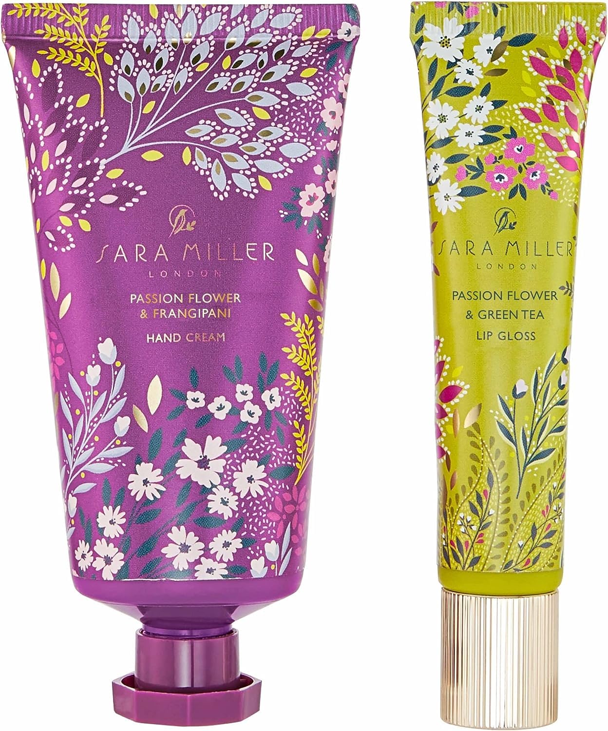 Sara Miller London Hand Cream & Lip Gloss Gift Set in Keepsake Tin