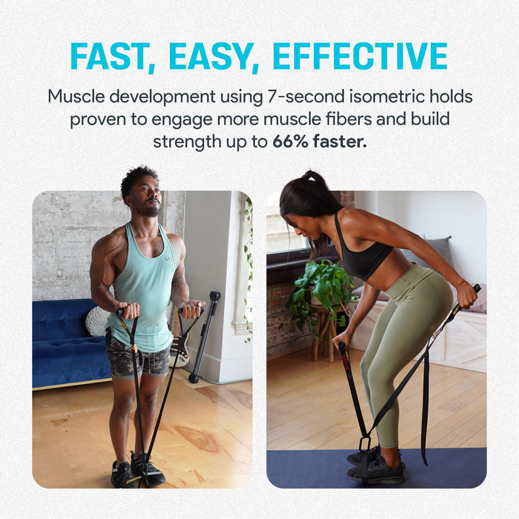 Bullworker ISO-FLO Isometric Exercise Equipment | Portable Suspension Trainer