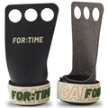 FOR:TIME FITNESS Carbon Fiber CrossFit Hand Grips with Wrist Support