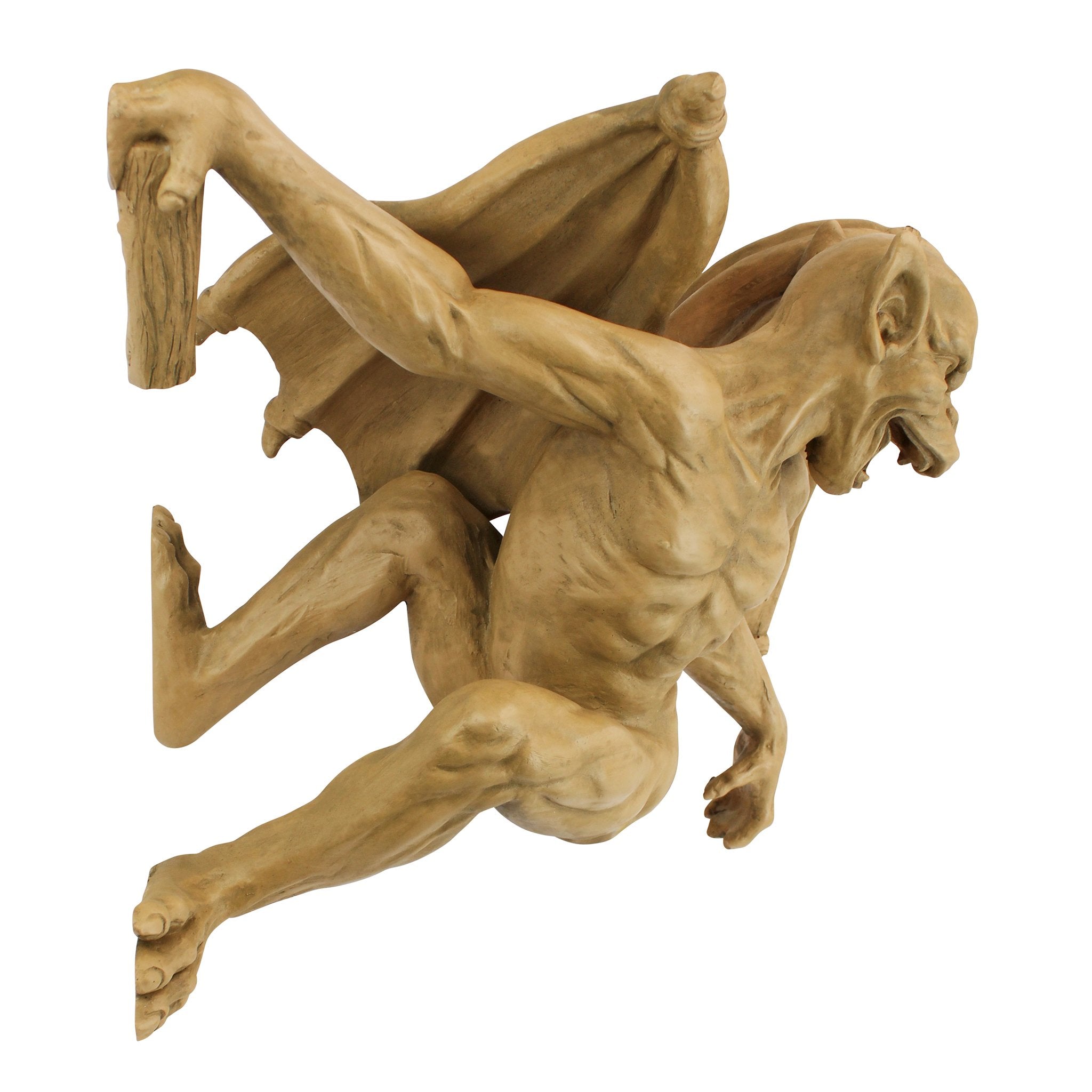 Design Toscano Gaston Gothic Gargoyle Hanging Wall Statue – 33cm Stone