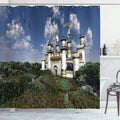 ABAKUHAUS Fairy Tale Shower Curtain | Waterproof Turkish Fabric – 69x78"