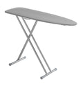 Mabel Home Ergo T-Leg Ironing Board - 45x15 Inch with Extra Cover, Grey