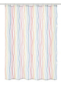 Kleine Wolke Jolie Textile Shower Curtain - Striped Polyester - 120x200cm
