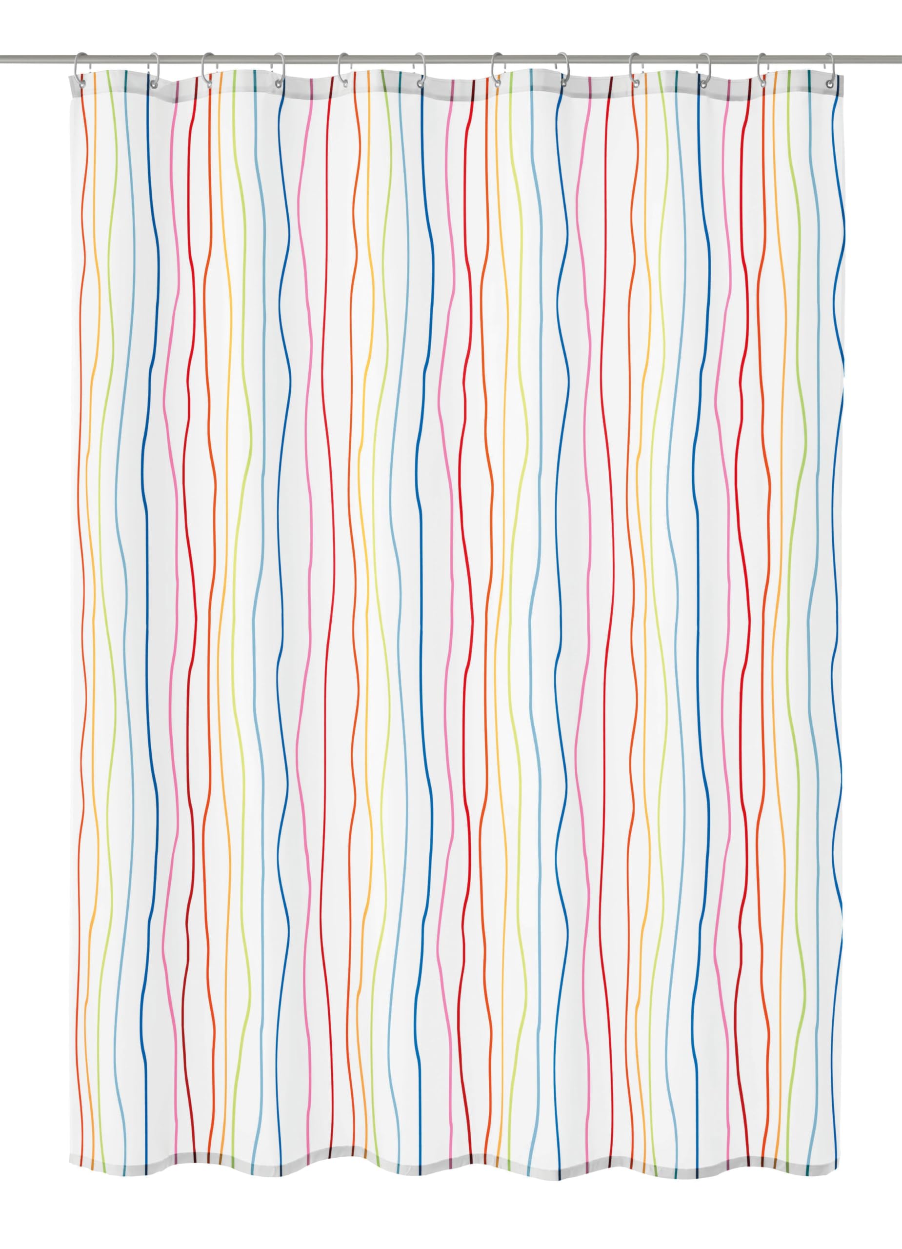 Kleine Wolke Jolie Textile Shower Curtain - Striped Polyester - 120x200cm