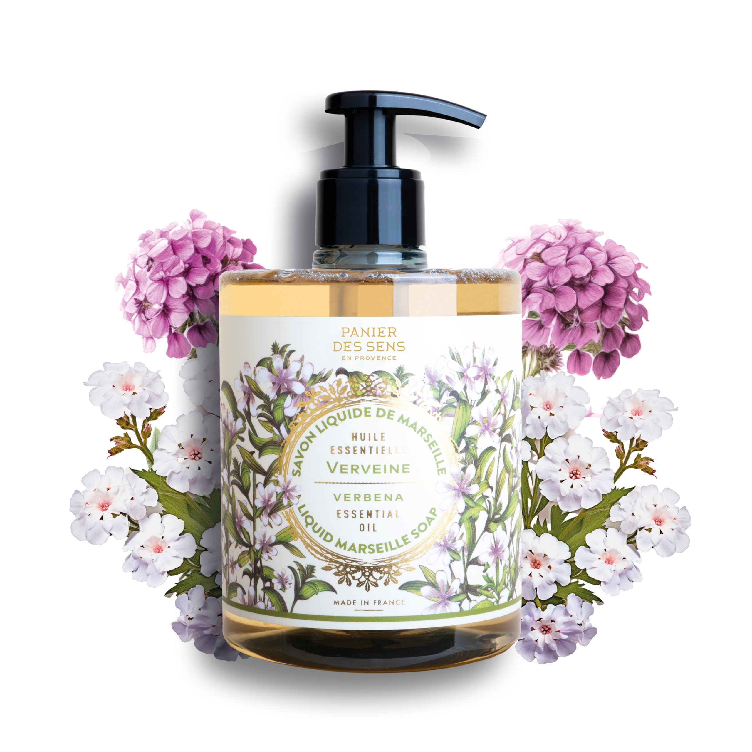 Panier des Sens Verbena Liquid Hand Soap – Savon de Marseille 500ml