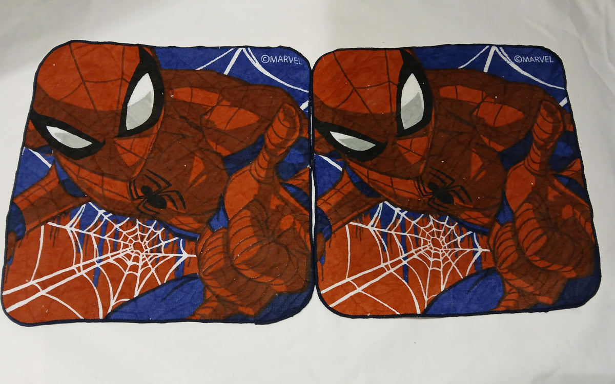 Lex's Linens Pack of 2 Spider-Man Magic Facecloths/Pack of 2 Spider-Man Magic Flannels - image 1