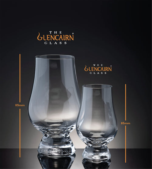 Glencairn Crystal Wee Whiskey Tasting Glass - Miniature Set of 12