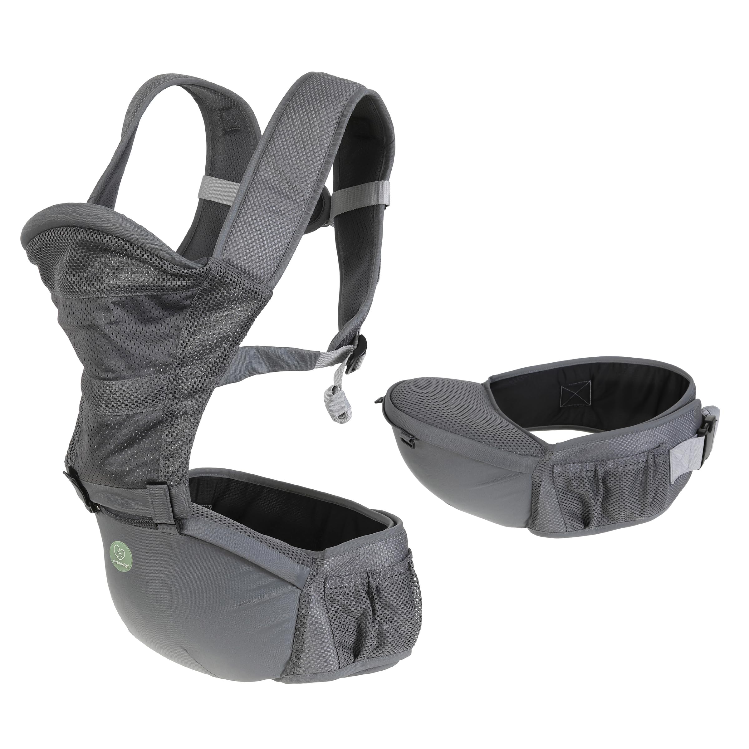 Dreambaby Elevate 6-in-1 Baby Carrier & Hip Seat – Ergonomic Support