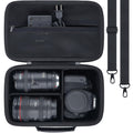 Khanka Hard DSLR Camera Case for Canon EOS Rebel & R Series – Black