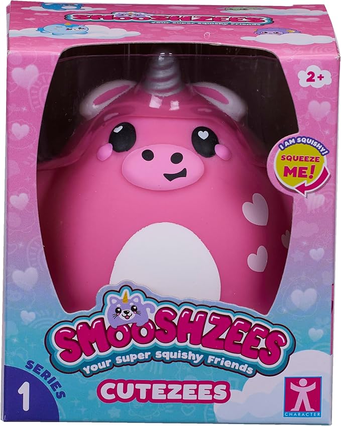 Smooshzees Cutezees Esme Green Kitty - 3.5 Inch Soft Plush Toy