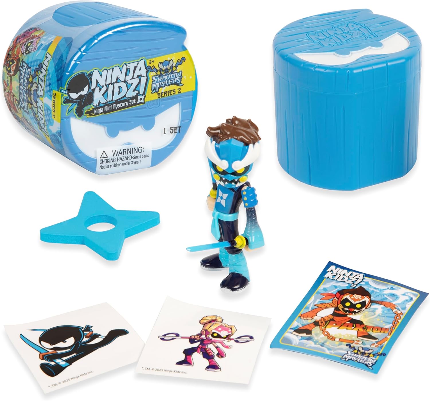 Ninja Kidz Series 2 Mini Mystery Set | Collectible Action Figure Toy