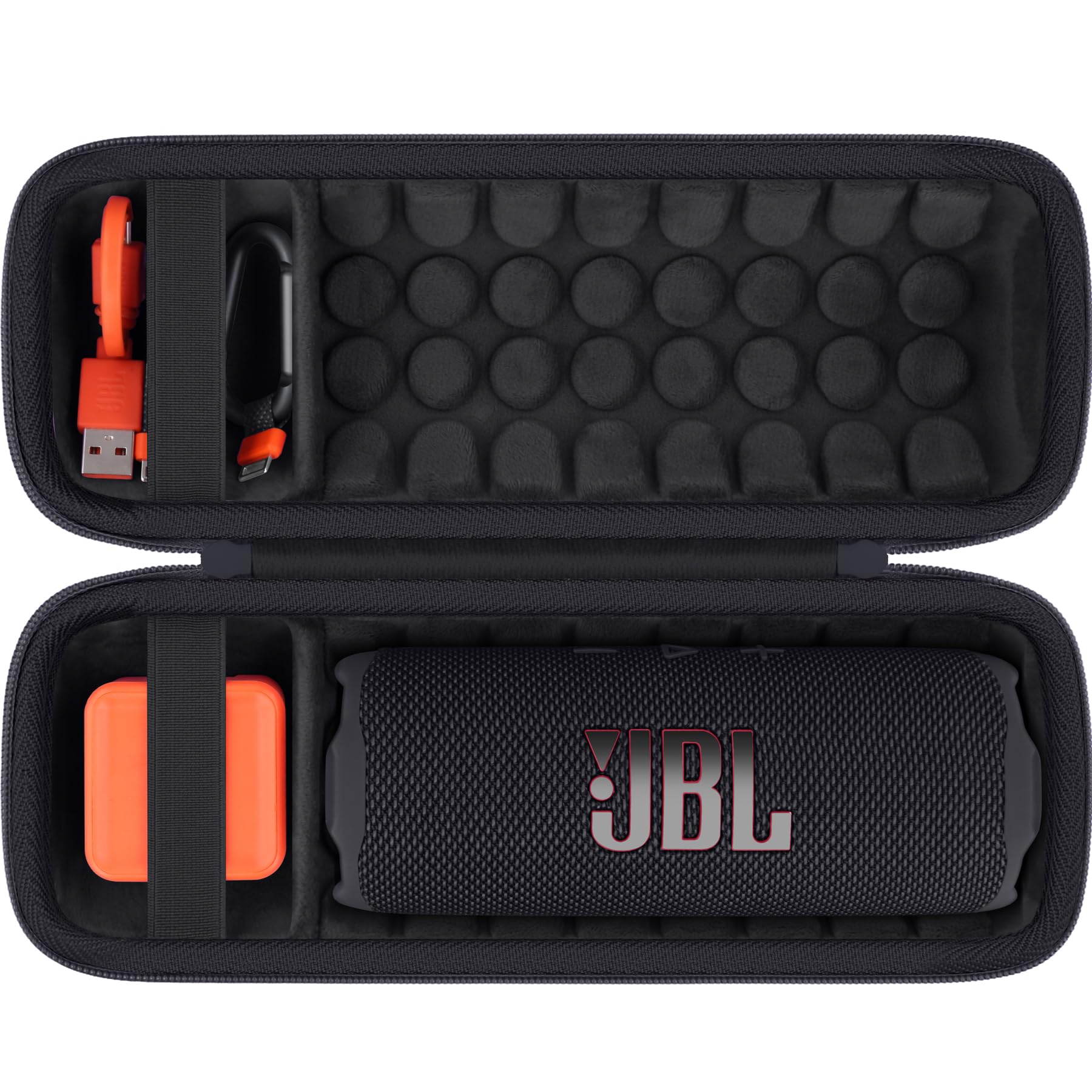 Khanka Hard Travel Case for JBL Flip 7 and Flip 6 Bluetooth Speaker