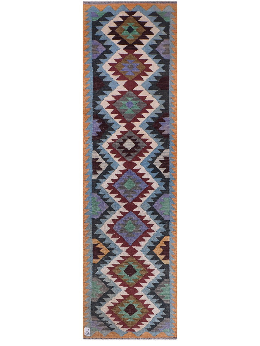 Maimana Kilim Runner - 294 x 82 cm