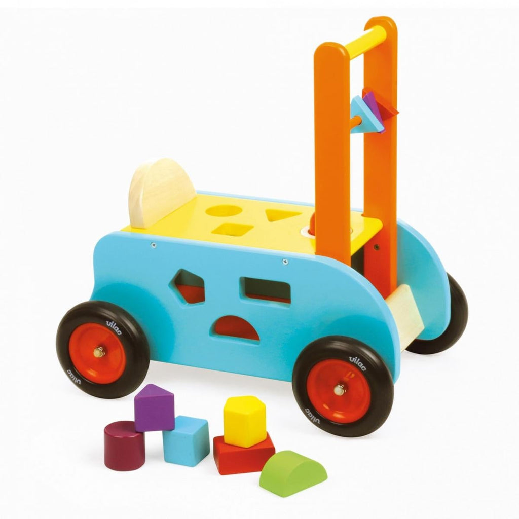 Vilac 3-in-1 Push Along Trolley