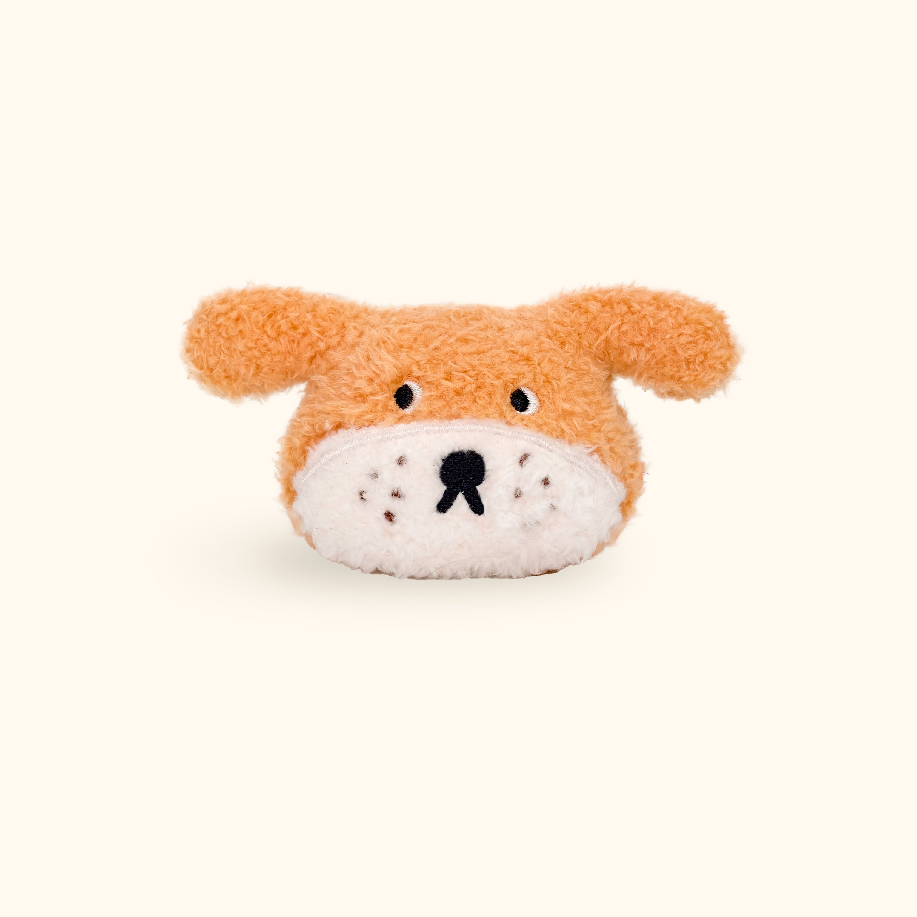 LuLuFun Studio Puppy Plush Charm – Soft Shaggy Dog Keychain Bag Accessory