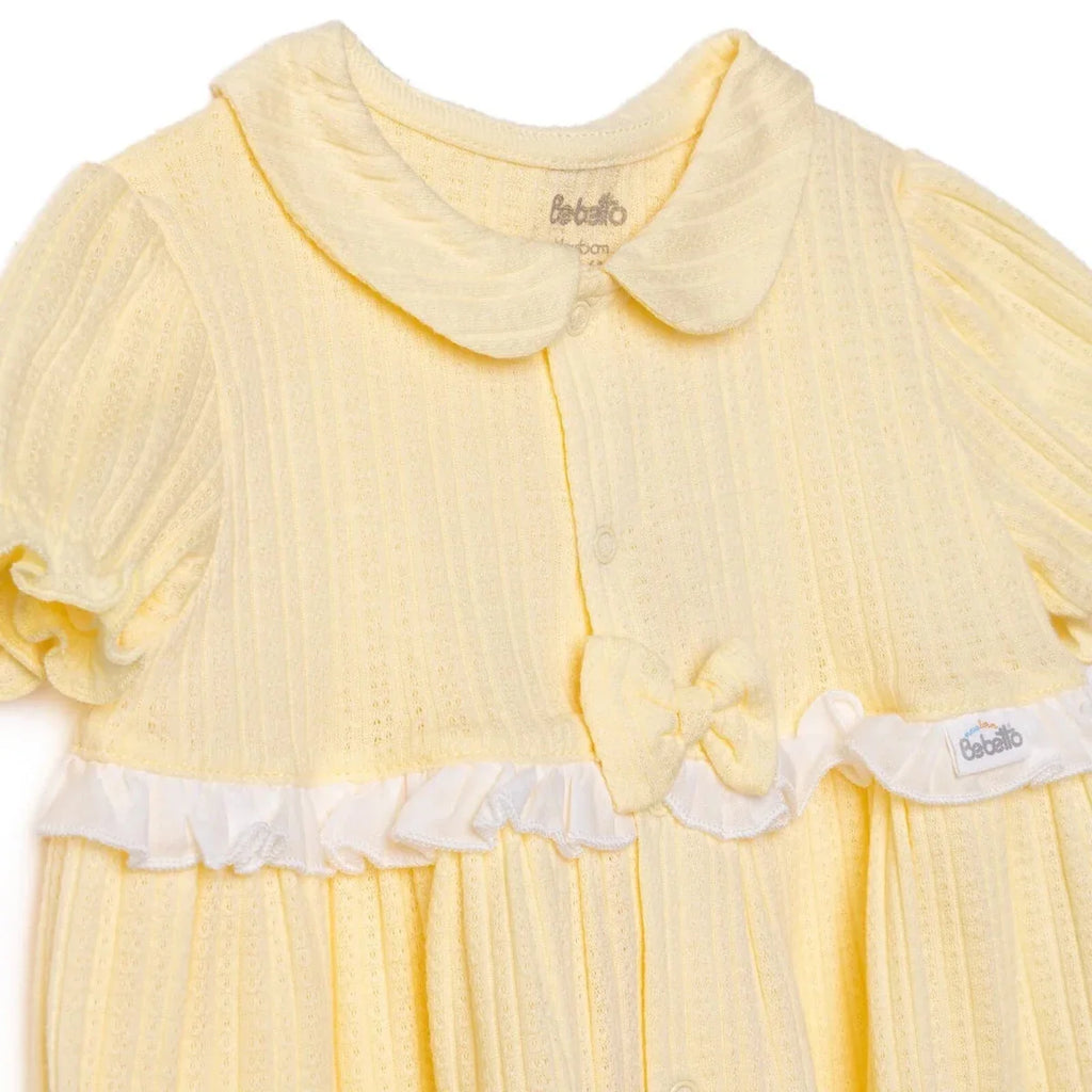 Bebetto Girls Dress - Yellow