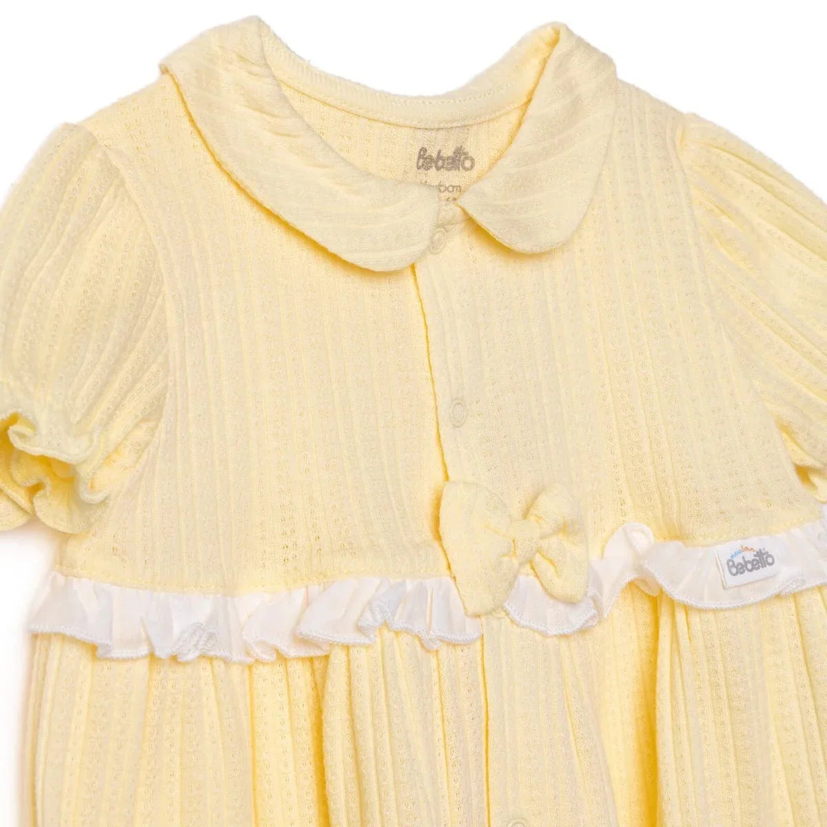 Bebetto Girls Dress - Yellow