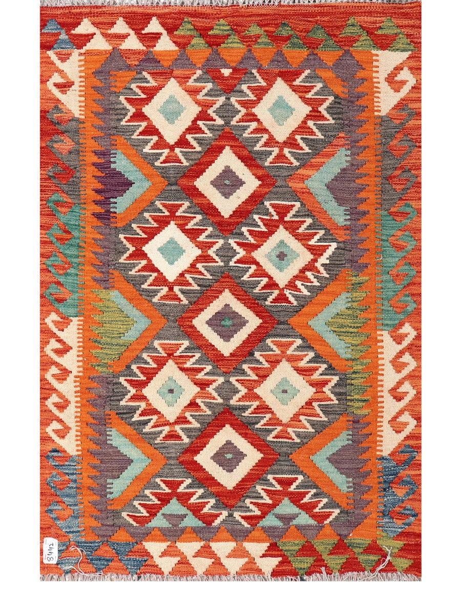 Maimana Kilim - 135 x 101 cm
