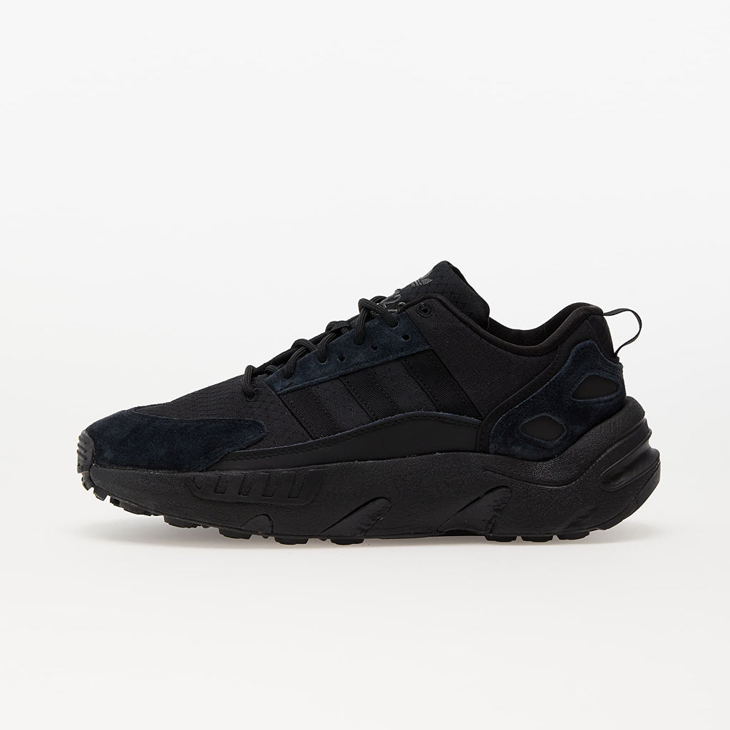Adidas ZX 22 Boost Unisex Sneakers – Black Suede and Textile Trainers
