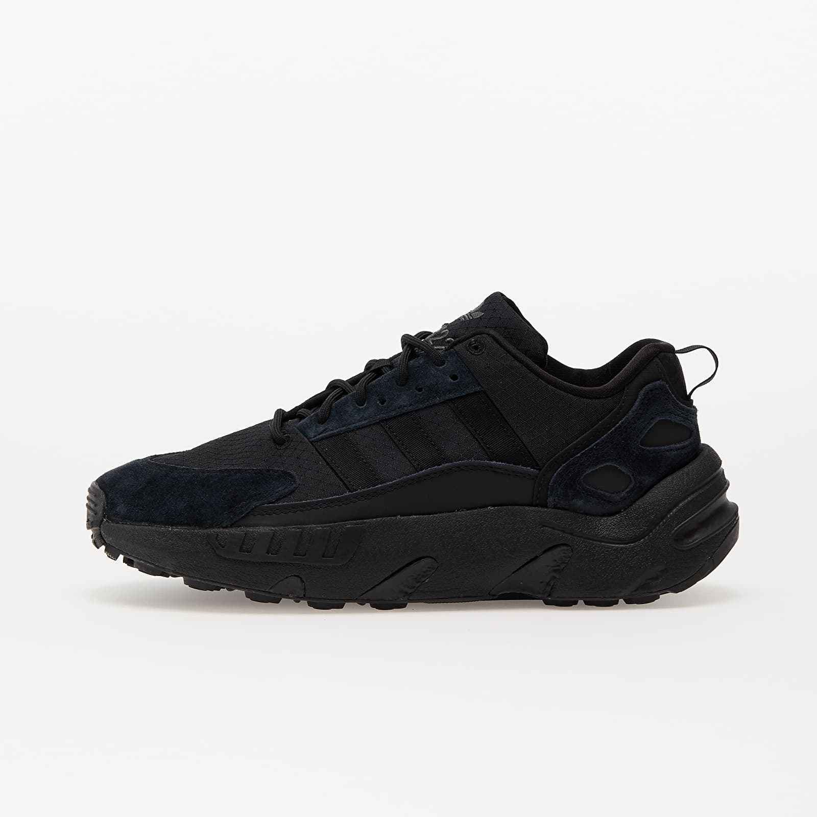Adidas ZX 22 Boost Unisex Sneakers – Black Suede and Textile Trainers