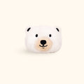 White Bear Plush Bag Charm – LuLuFun Studio Sherpa Teddy Bear Keychain