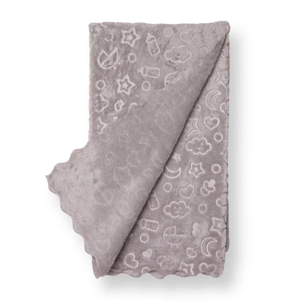 Little Dreams Unisex Plush Blankets - Grey