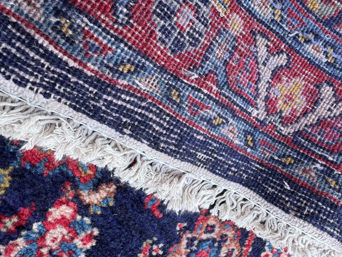 Vintage Handmade Wool Rug / Arak Sourak Sarough/ Handmade 300cm x 133cm
