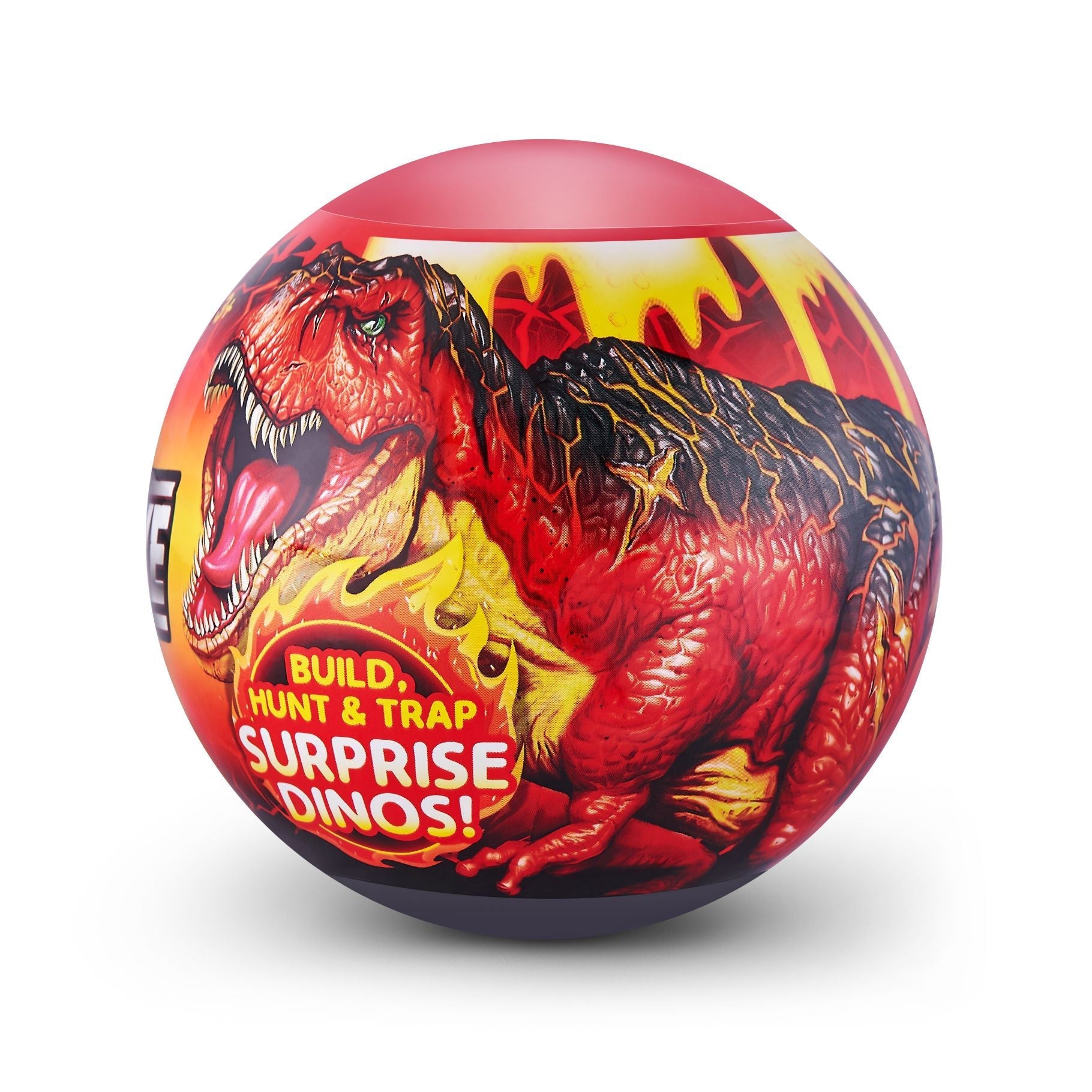Snaps 5 Surprise Dino Strike Series 4 Volcano Dinosaur Action Playset