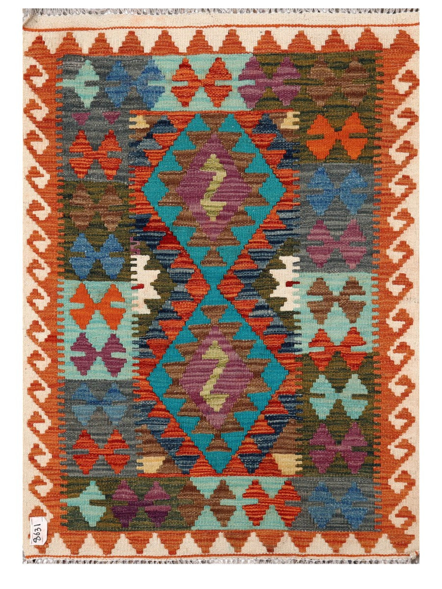 Maimana Kilim - 112 x 81 cm