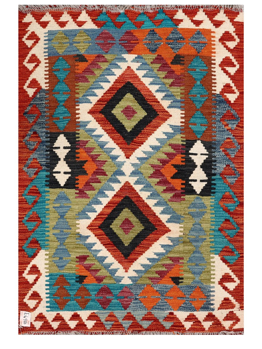 Maimana Kilim - 126 x 86 cm