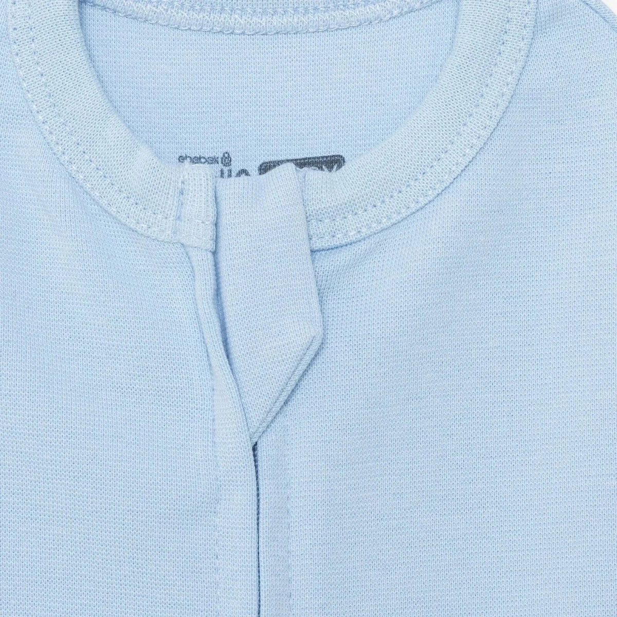 HelloBaby 100% Cotton Swaddle Wrap - Blue