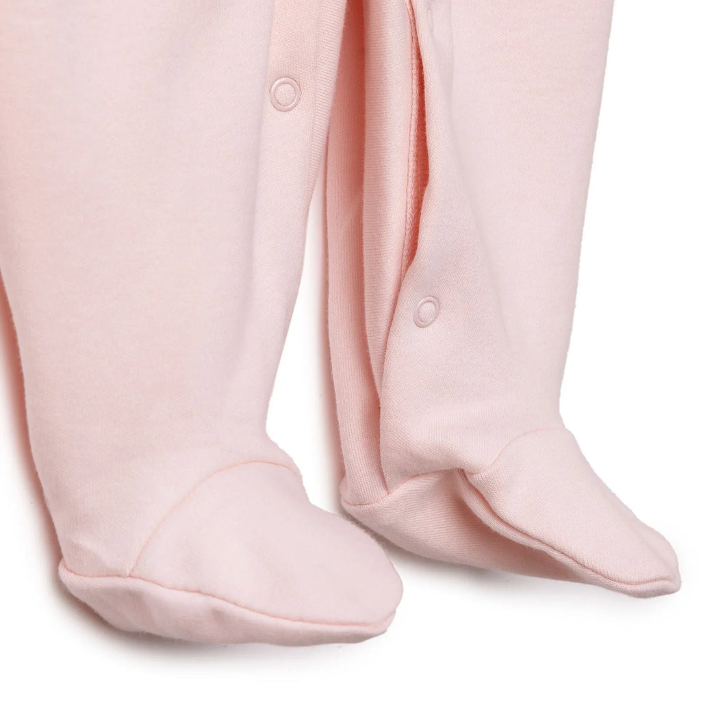 Bebetto Newborn Footed Jumpsuit - Pink