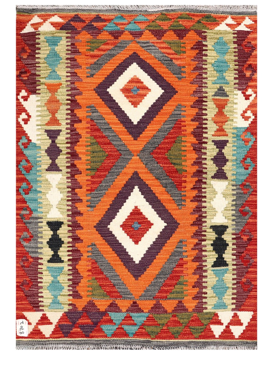 Maimana Kilim - 124 x 87 cm