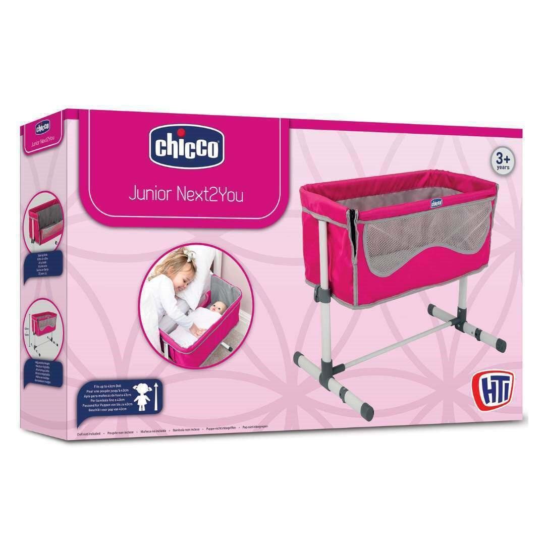Chicco Junior Next2You Dolls Bedside Crib for Dolls up to 45cm