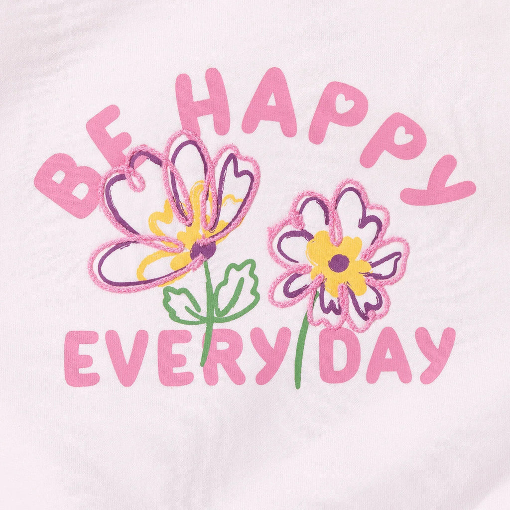 HelloBaby Motto Girl Jogging Set - Light Pink