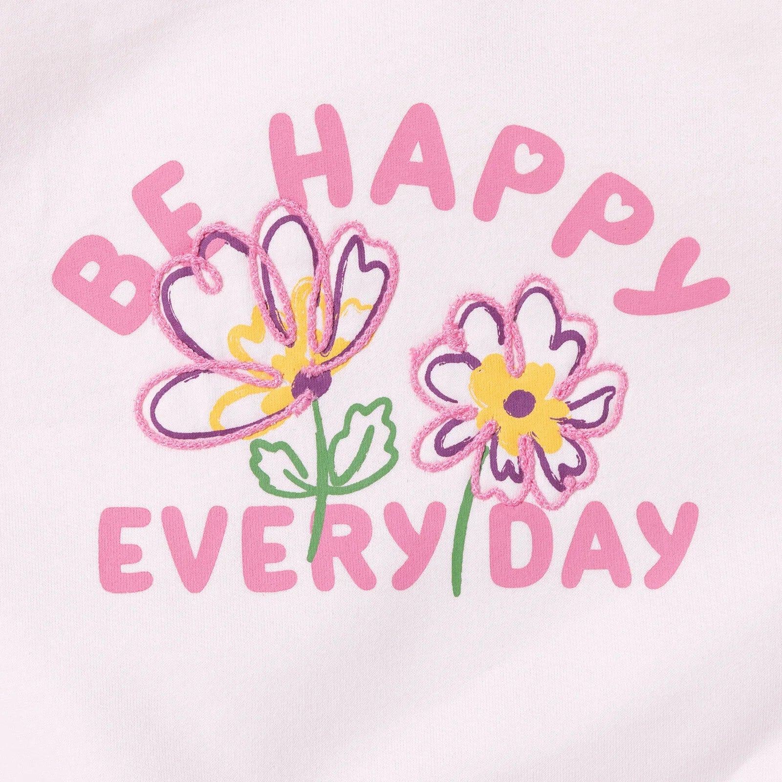 HelloBaby Motto Girl Jogging Set - Light Pink