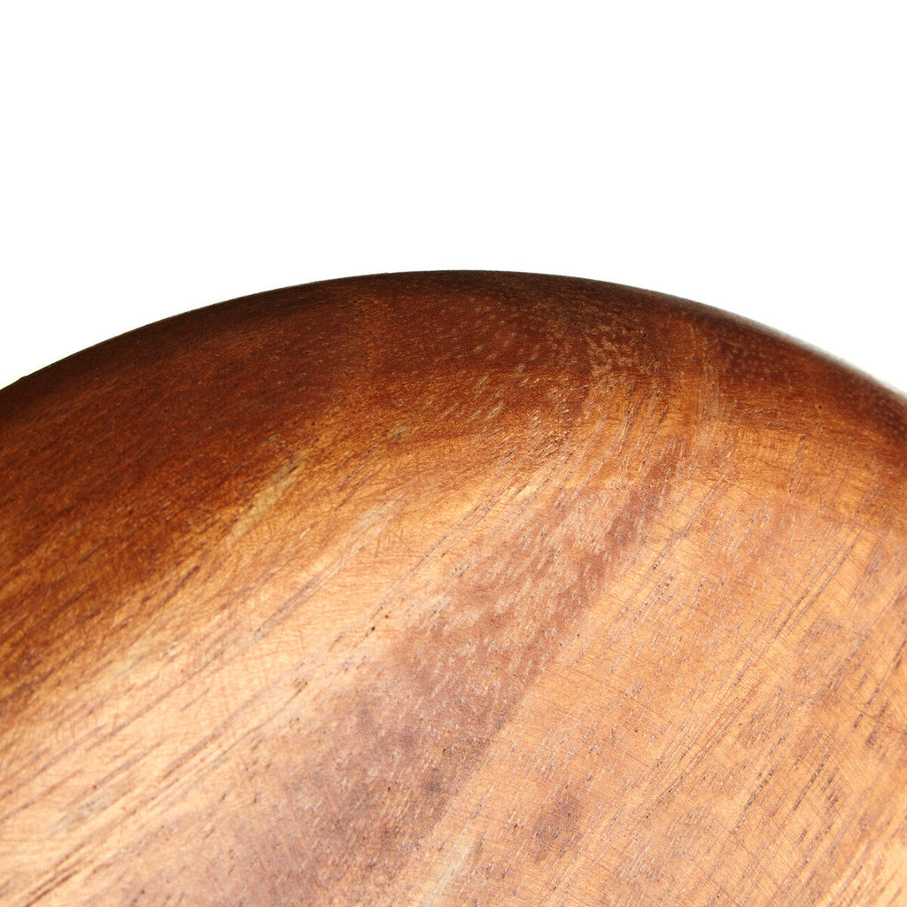 Orsina Kora Round Acacia Wood Plate – Modern Minimalist Serving Platter