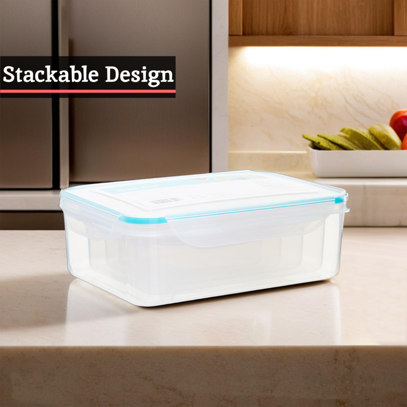 Orsina Herrela 5-Piece Airtight Food Containers - Rectangular Set