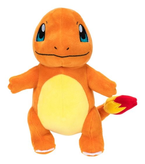 Pokemon Charmander Plush – 8 Inch Collectible Stuffed Animal by Snaps