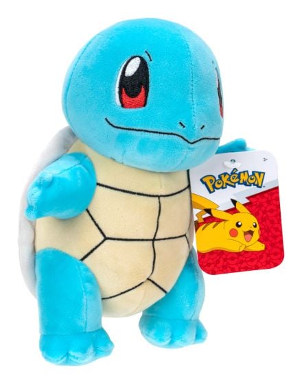 Pokémon Squirtle Plush – 8-Inch Soft Stuffed Animal Toy by Jazwares