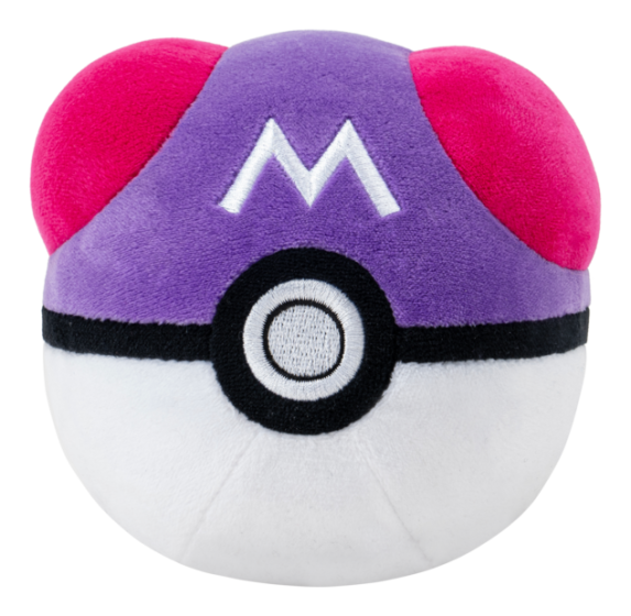 Pokémon Poké Ball 4-Inch Super Soft Plush Toy by Jazwares – Snaps