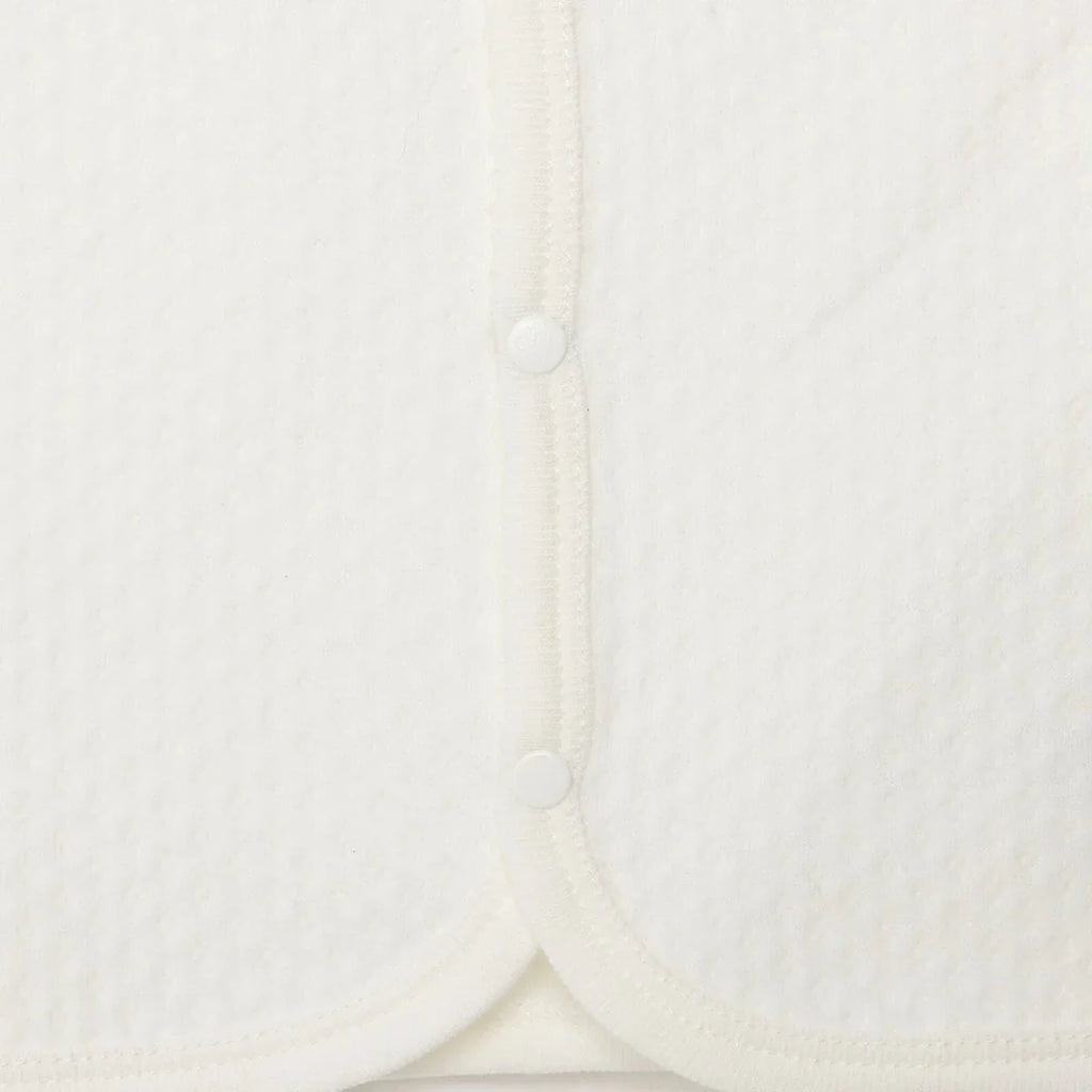 HelloBaby Girl Quilted Vest - Ecru