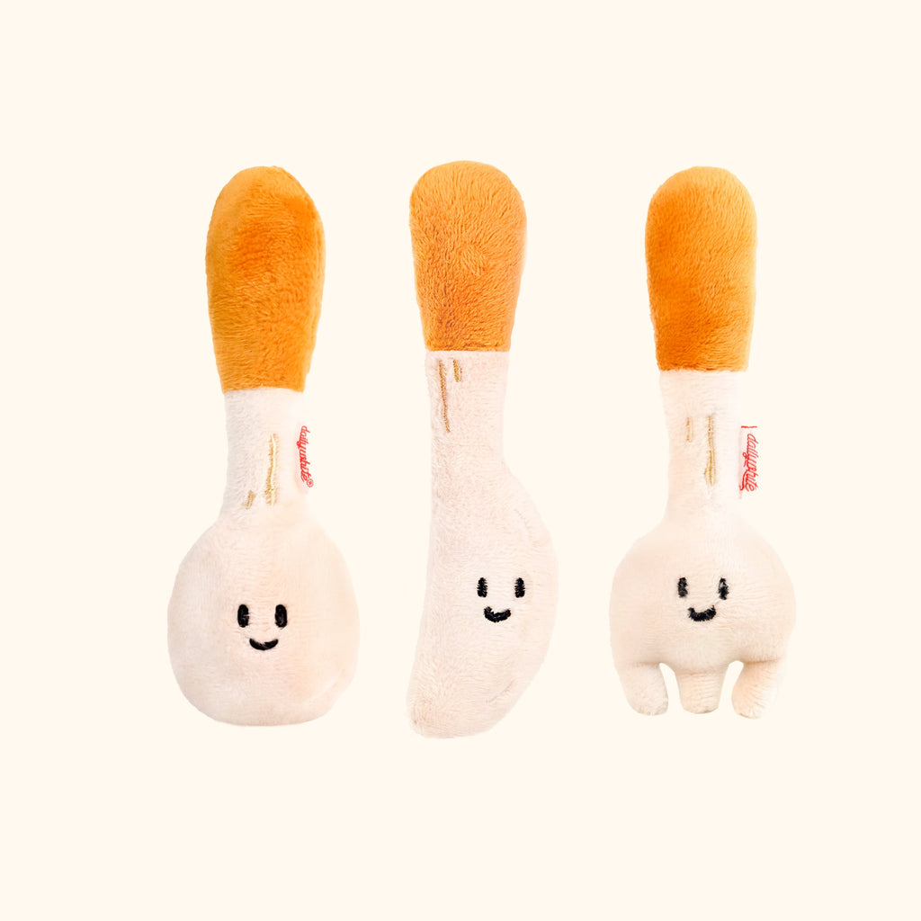Plush Spoon and Fork Charm Keychain by LuLuFun Studio – Cute Bag Decor